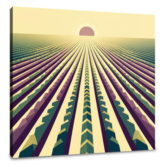 Harvest Geometry Canvas