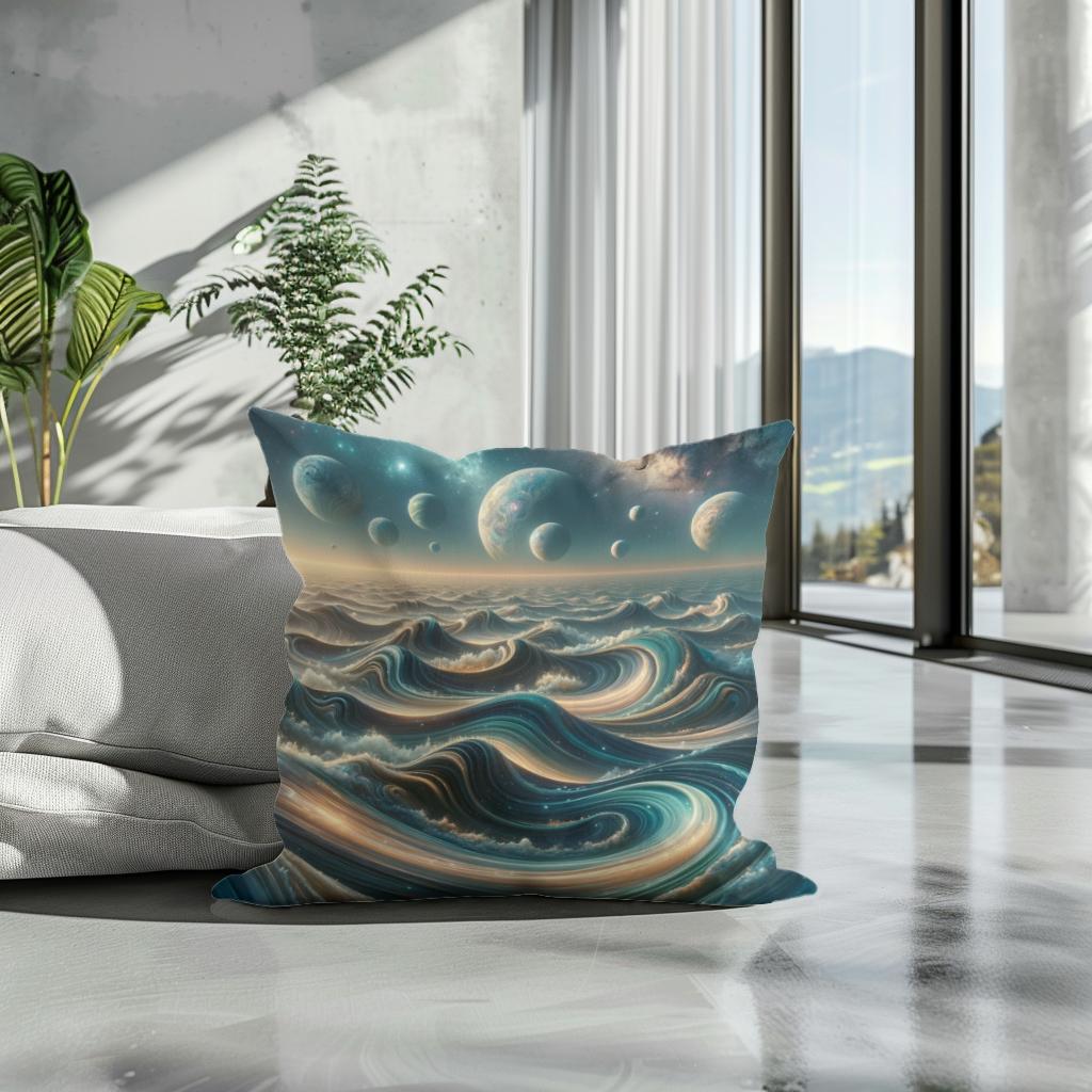 Stellar Galaxy Cotton Cushion