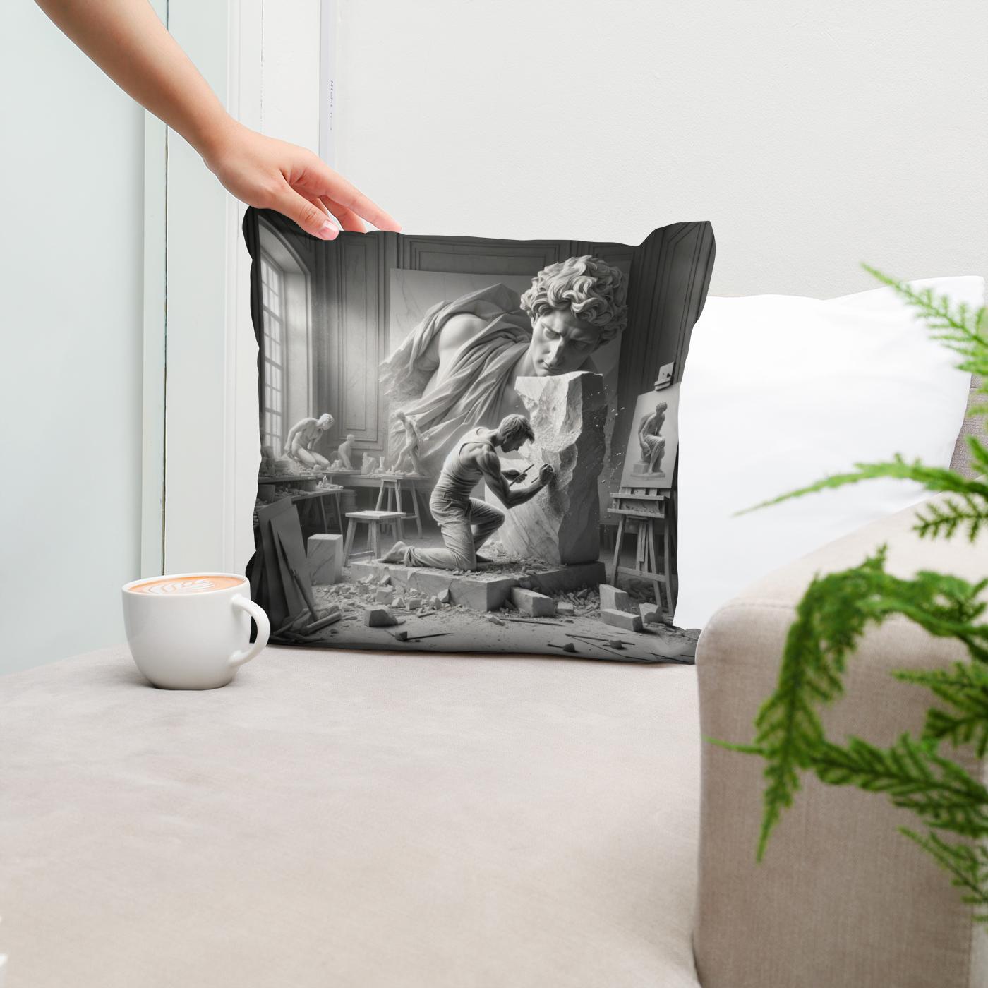 Marble Genesis Cotton Cushion