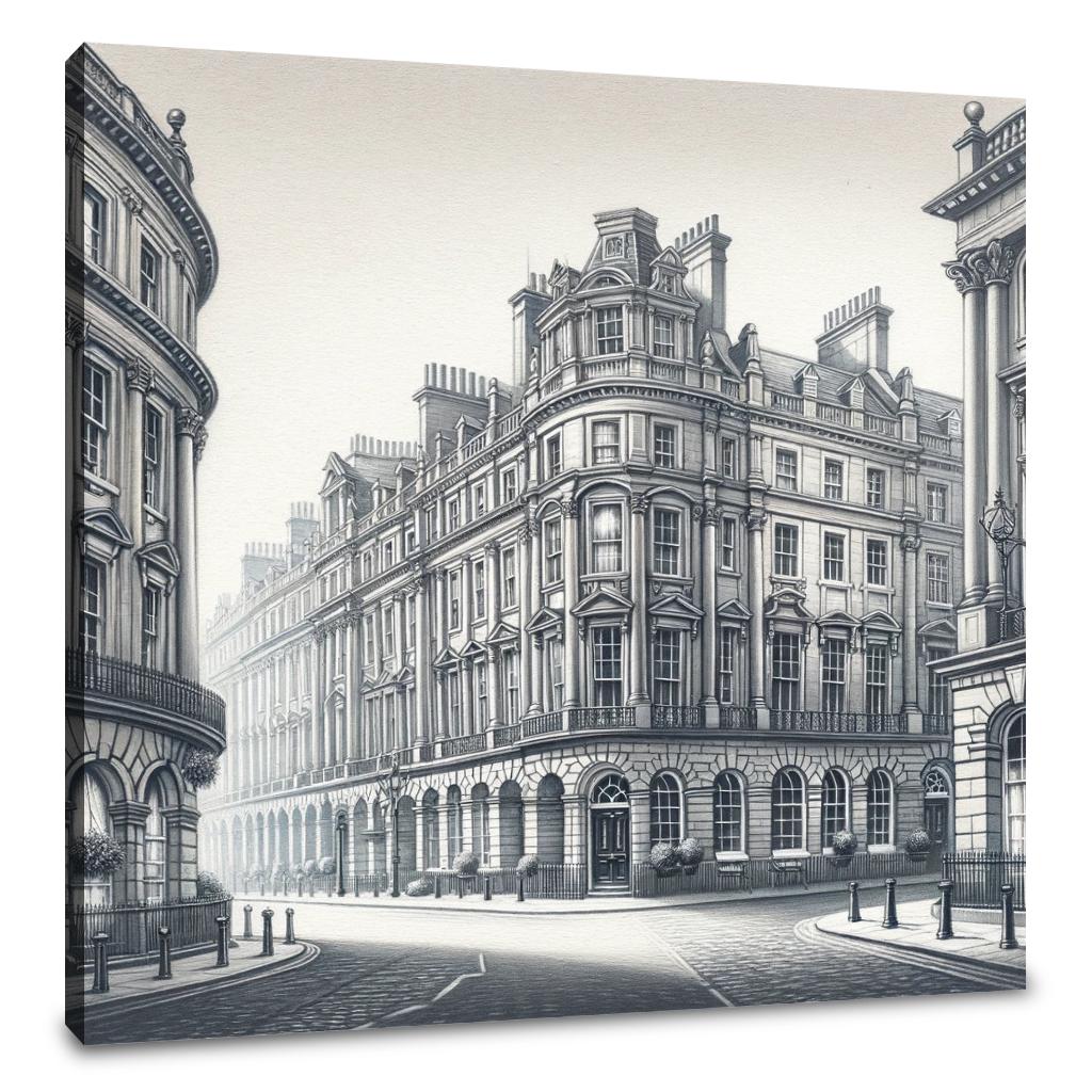 Newcastle Grey Street Classic Elegance Canvas