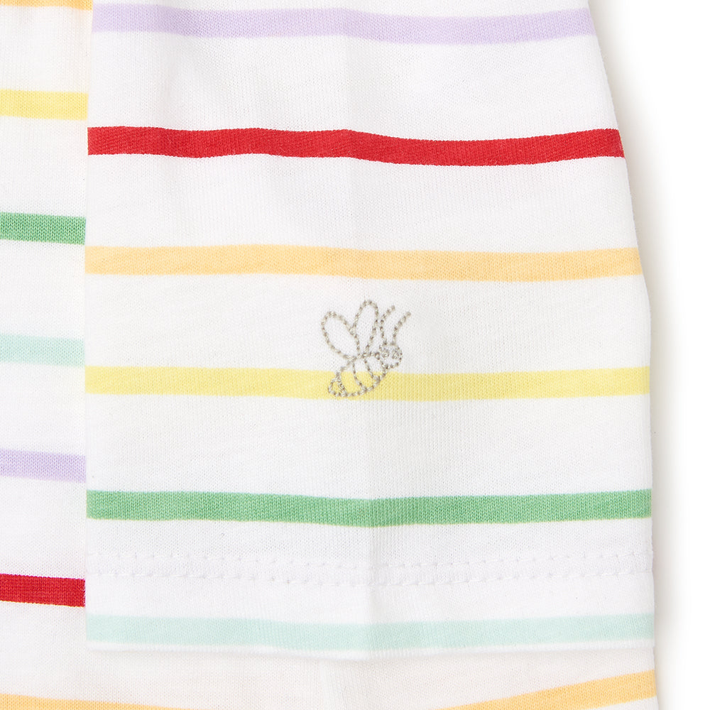 Rainbow Breton Stripe Summer T-Shirt