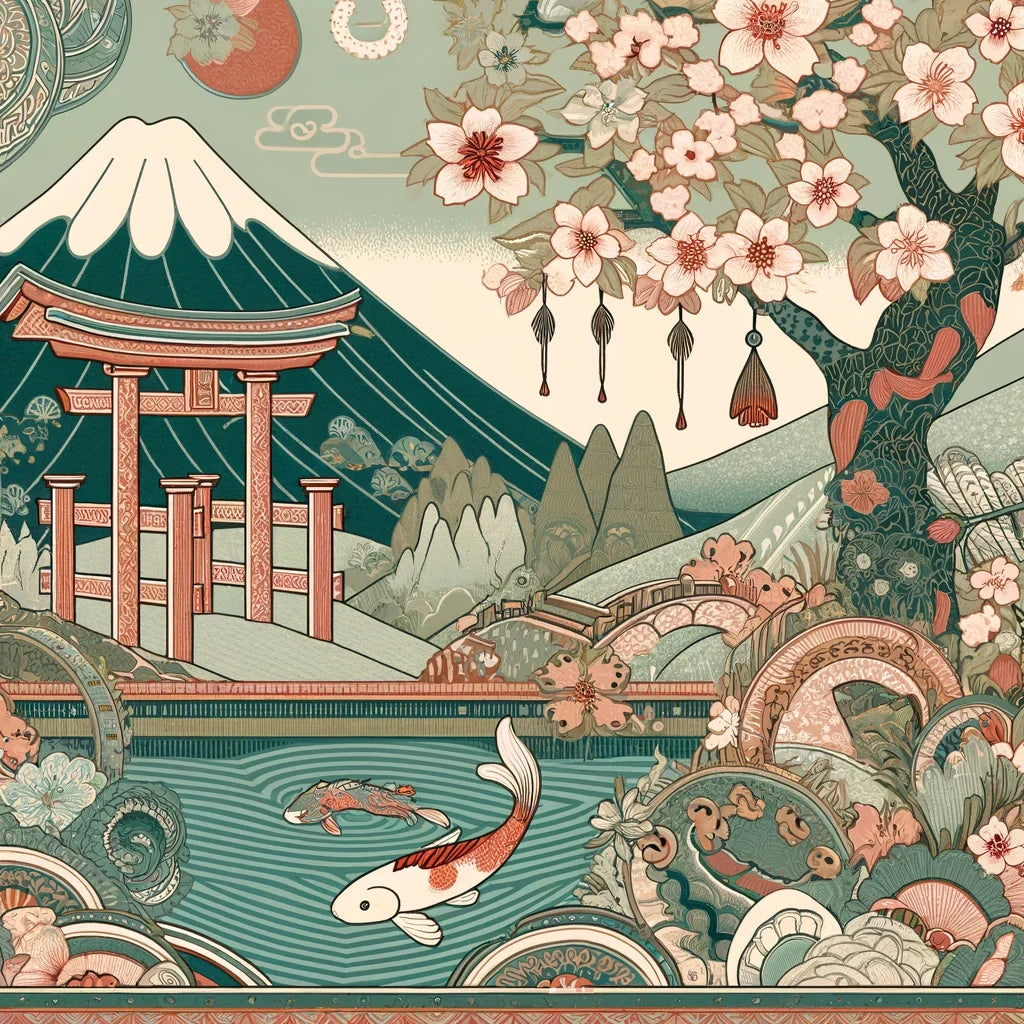 Japanese Serenity Canvas