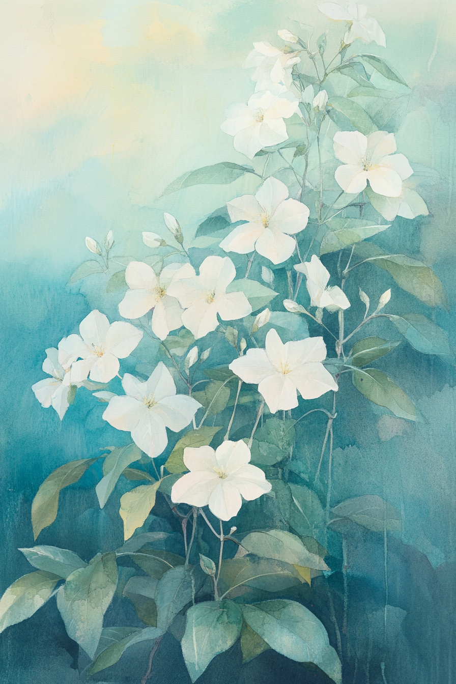 Jasmine Nocturne Canvas