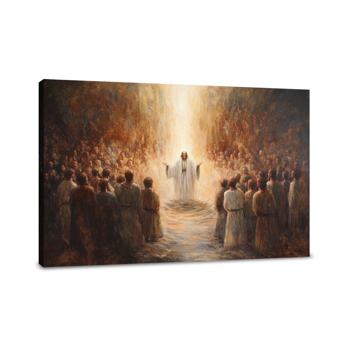 Saint David’s Sermon Canvas