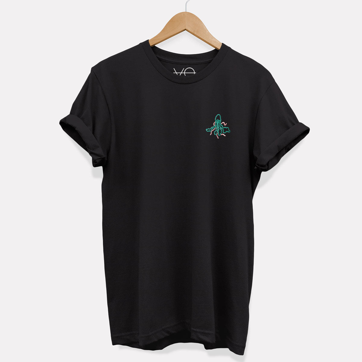 Jellyfish Embroidered T-Shirt (Unisex)