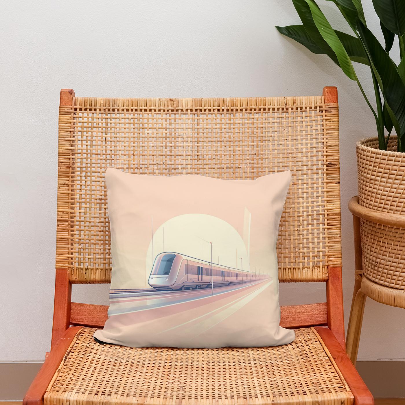 Tranquil Transit Cotton Cushion