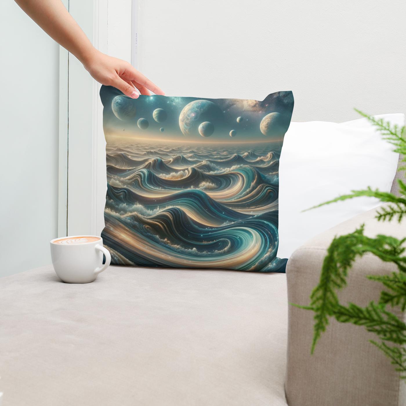 Stellar Galaxy Cotton Cushion