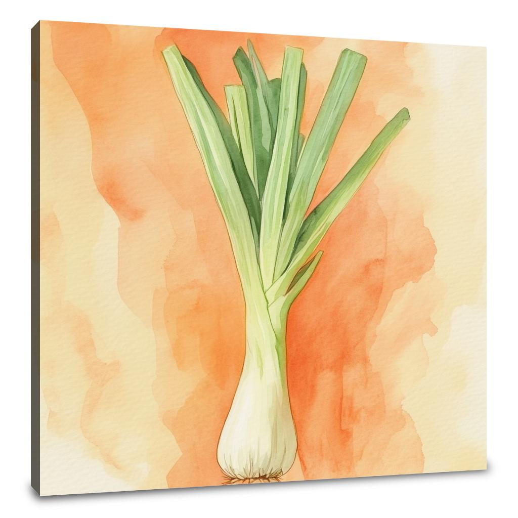 Leek Harmony Canvas