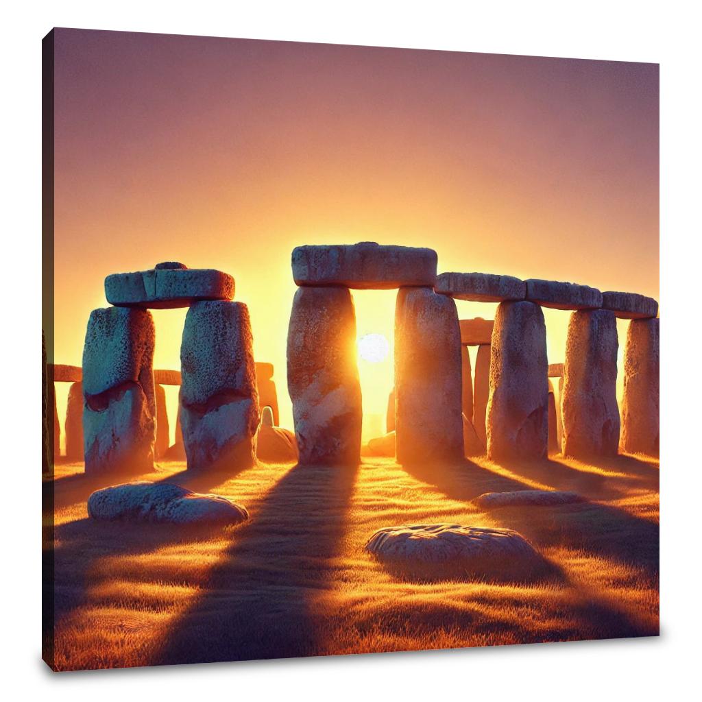 Mystical Stonehenge Canvas