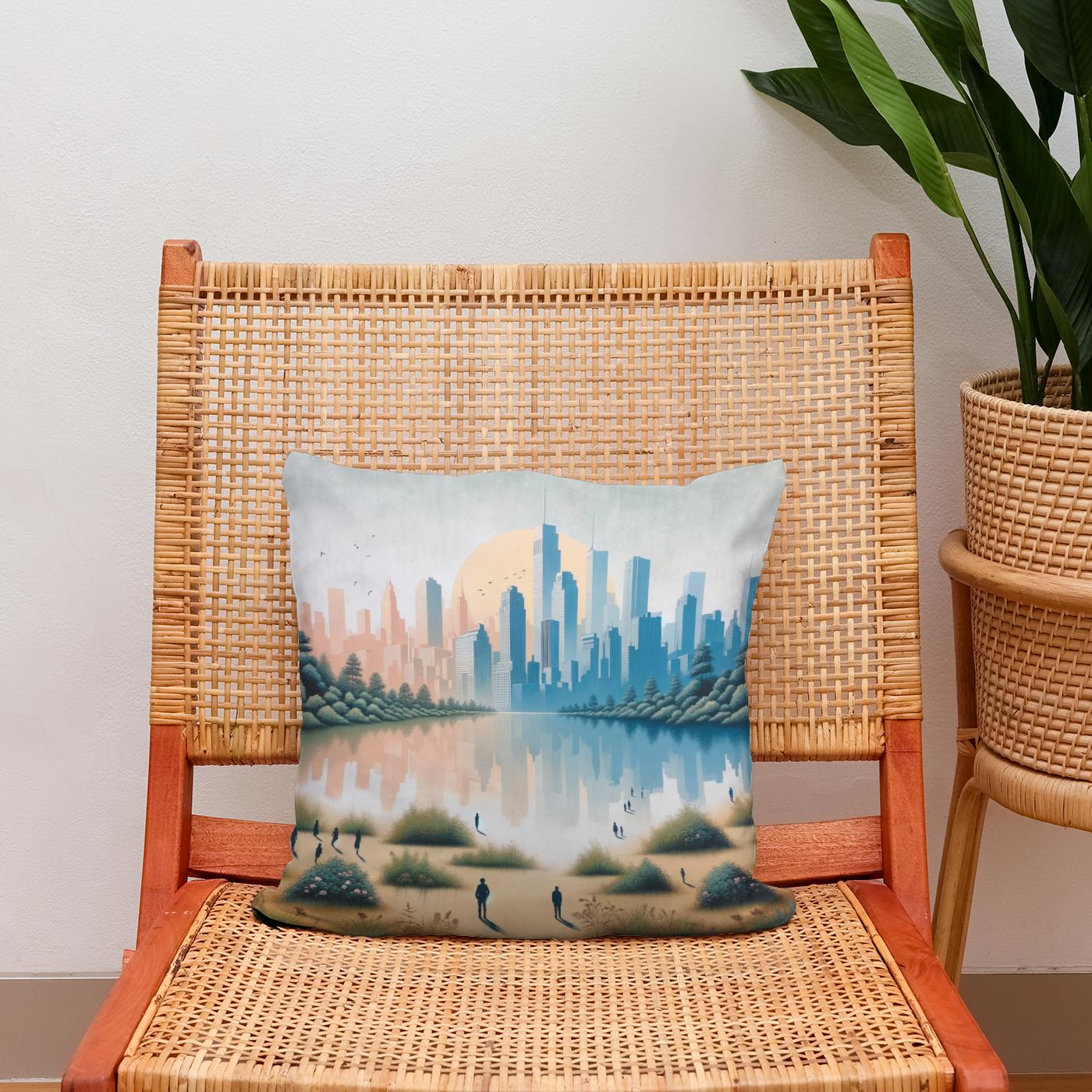 Skyline Harmony Cotton Cushion