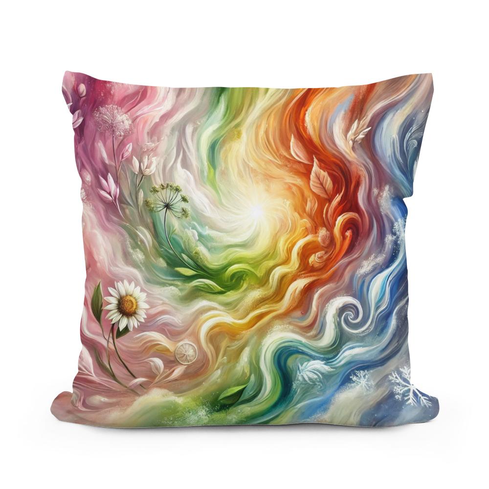 Eternal Seasons Cotton Cushion