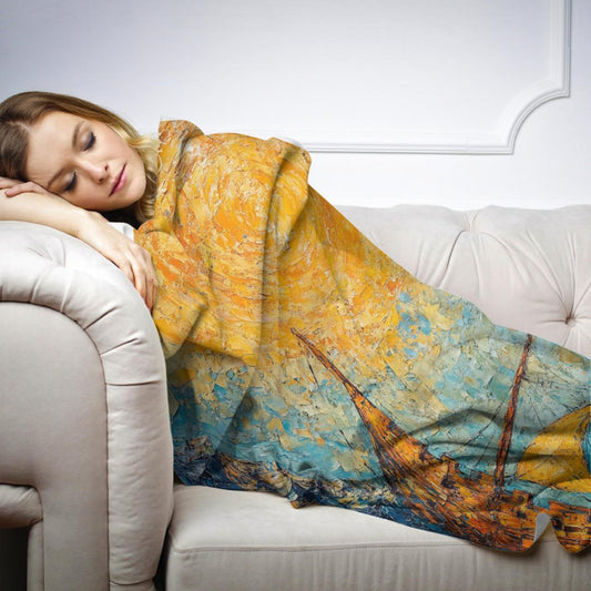 Golden Voyage Blanket