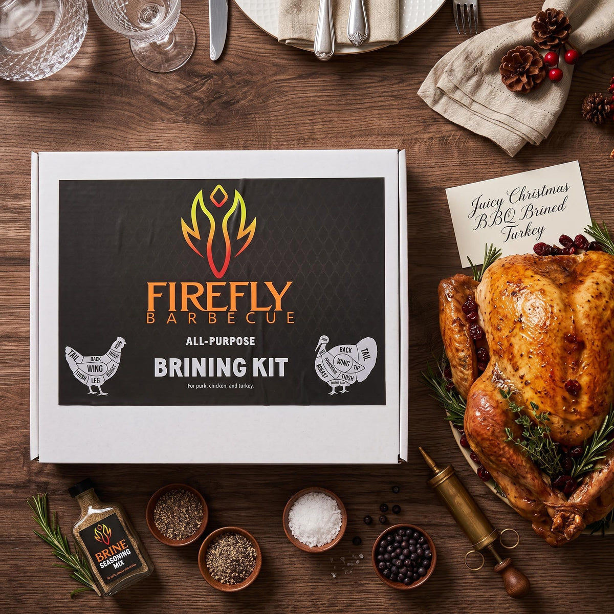 Firefly BBQ Turkey Brining Kit