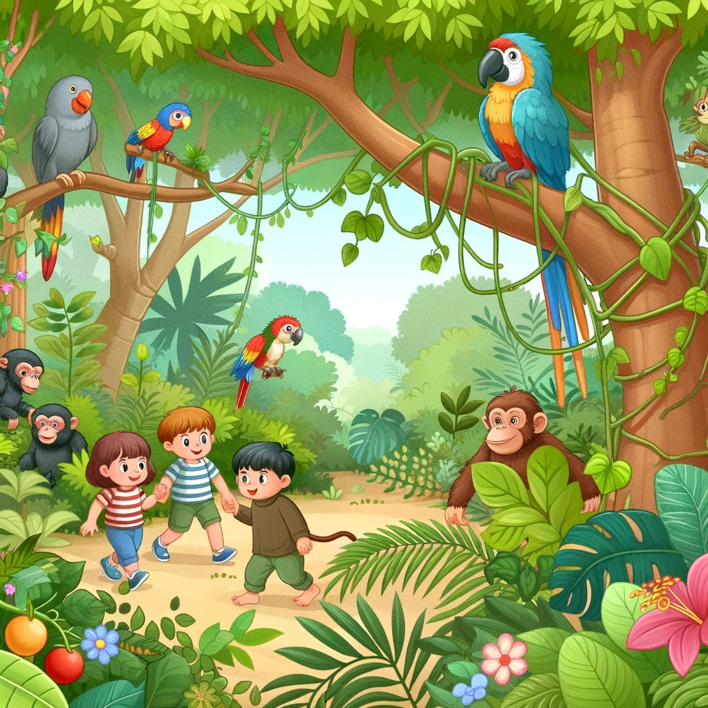 Jungle Explorers Canvas