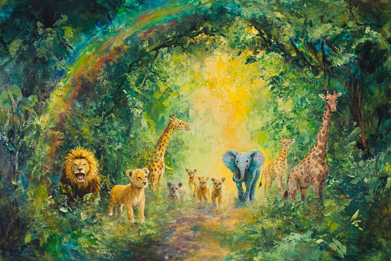 Jungle Playtime Blanket