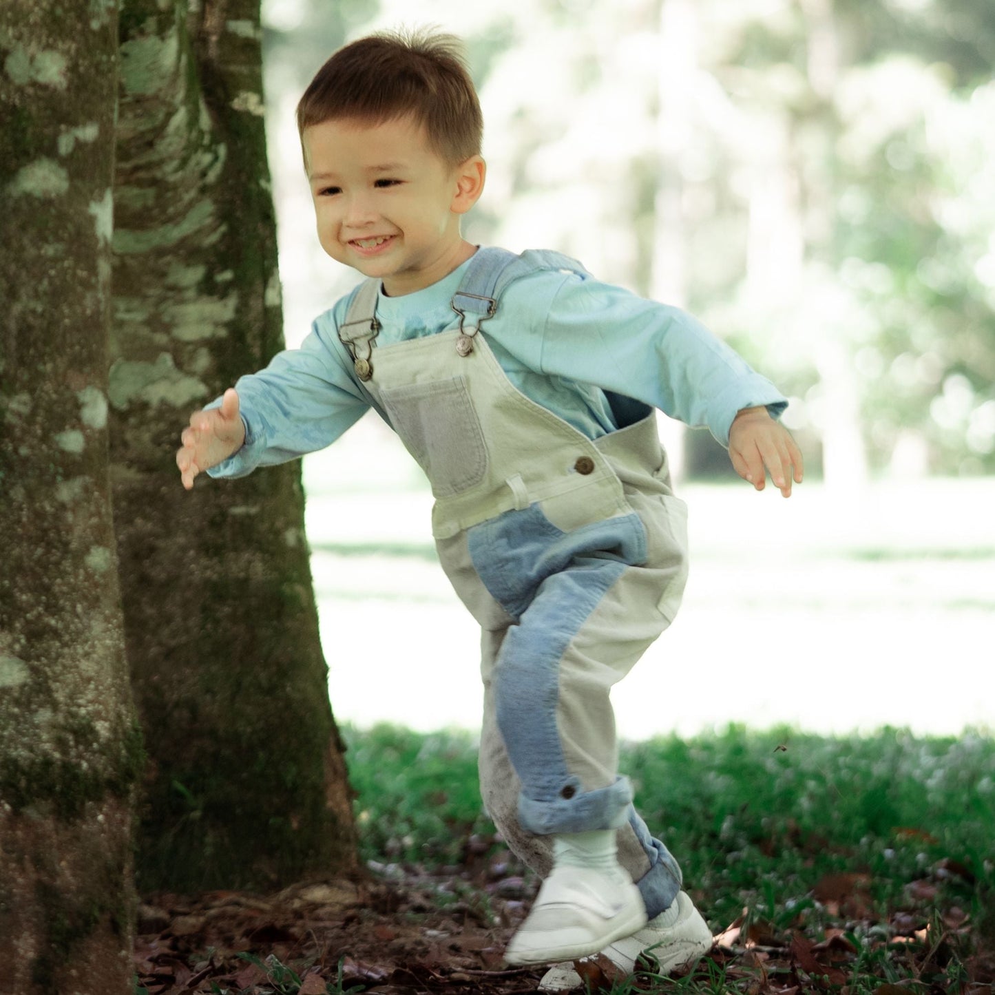 Juniper Patchwork Corduroy Dungarees