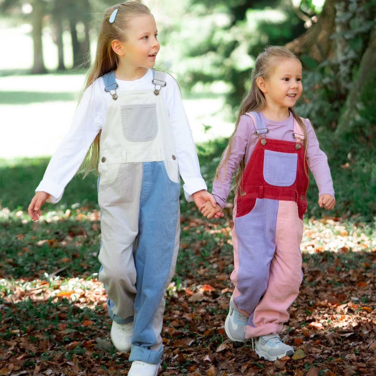 Juniper Patchwork Corduroy Dungarees