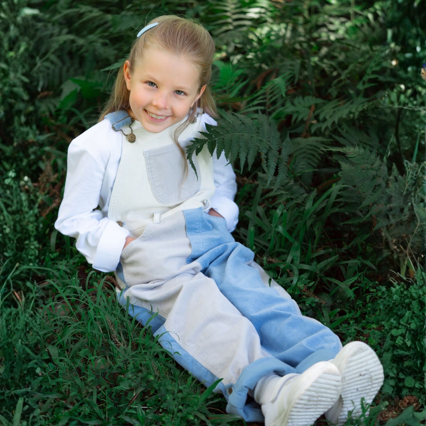 Juniper Patchwork Corduroy Dungarees
