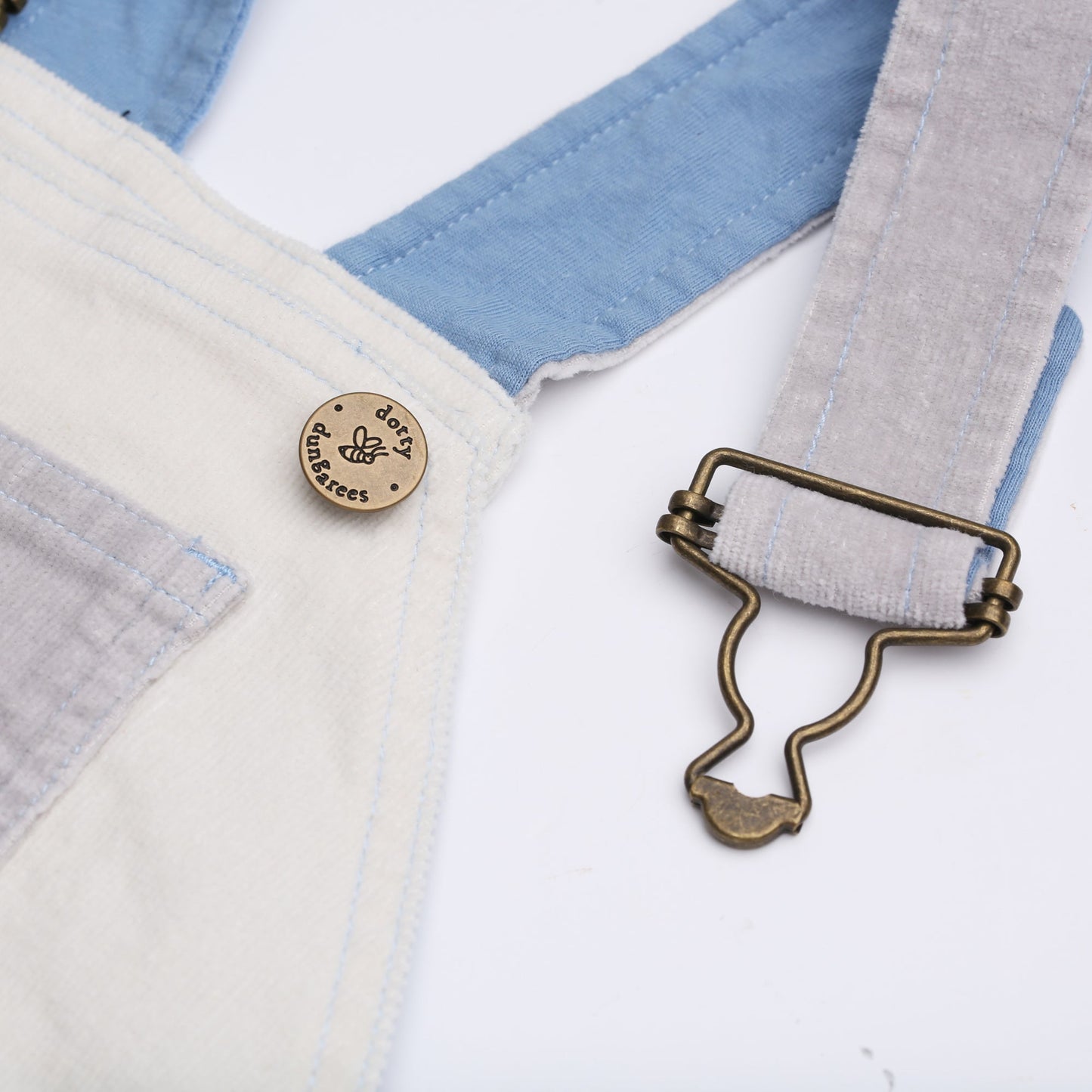 Juniper Patchwork Corduroy Dungarees