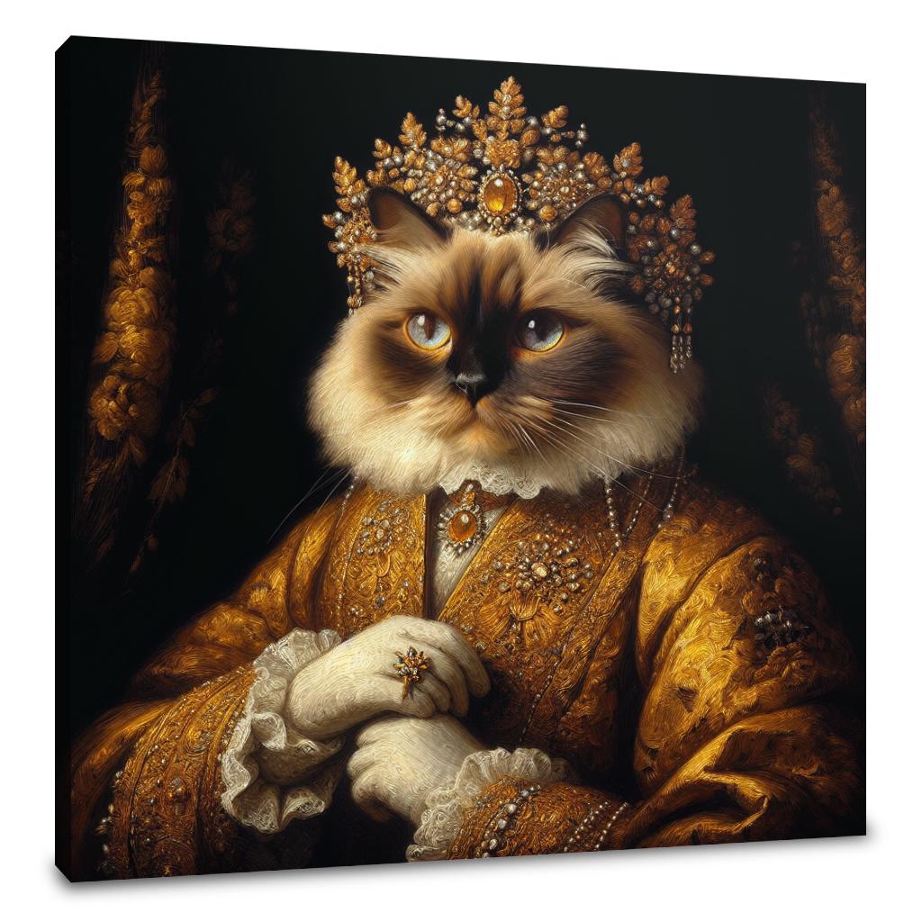 Regal Ragdoll Royalty Canvas