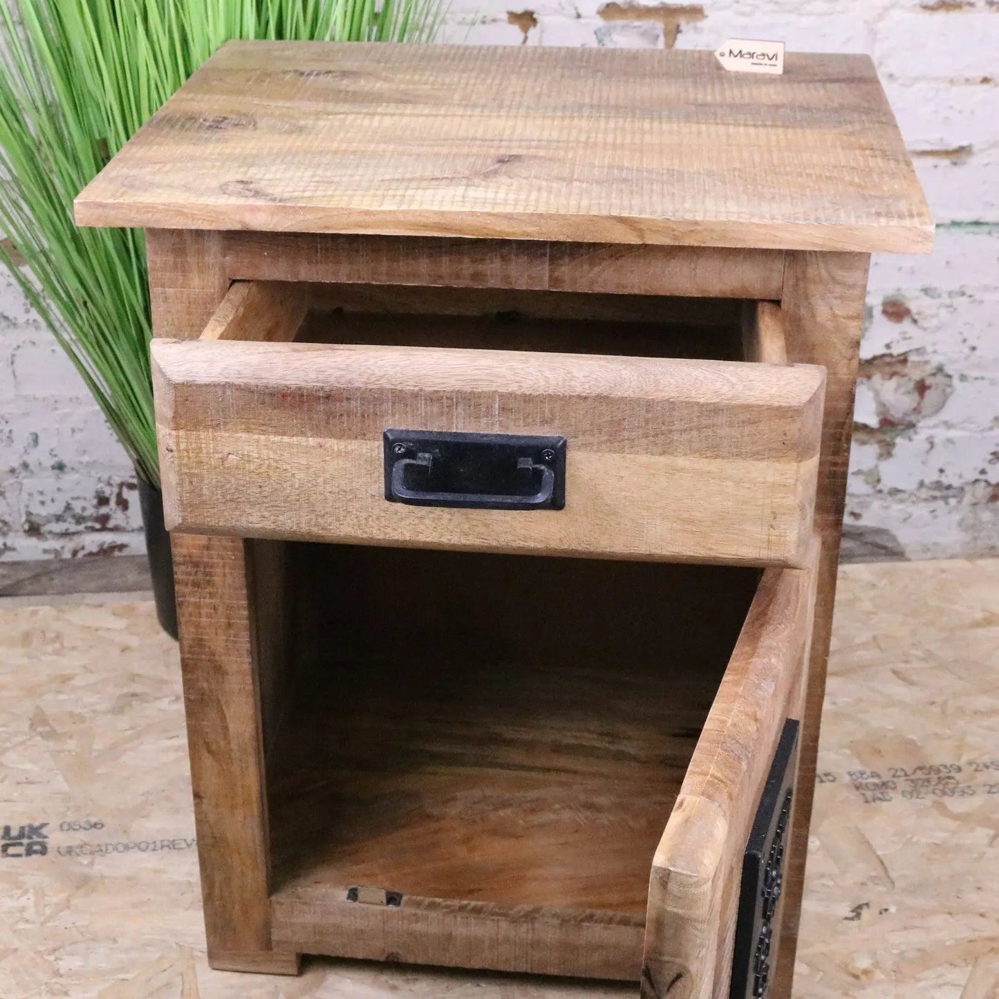 Jupiter Iron Works Furniture Industrial Bedside Cabinet