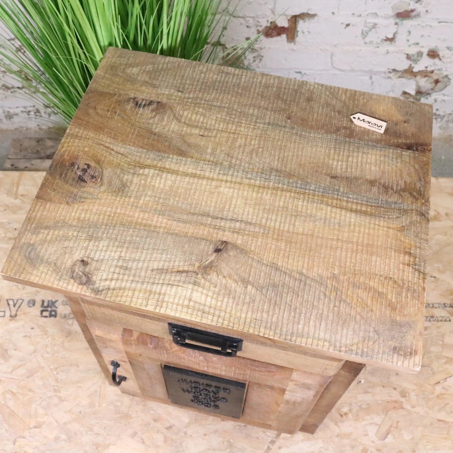 Jupiter Iron Works Furniture Industrial Bedside Cabinet