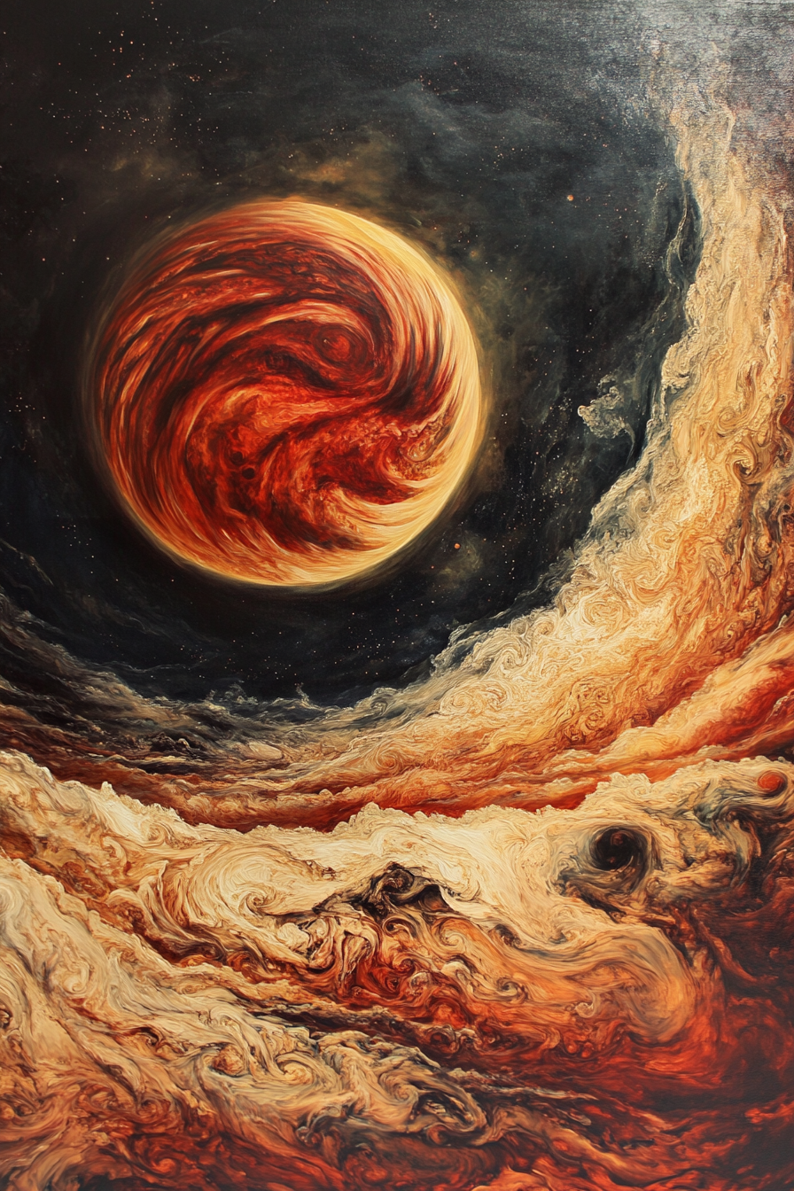 Jupiter's Majestic Canvas