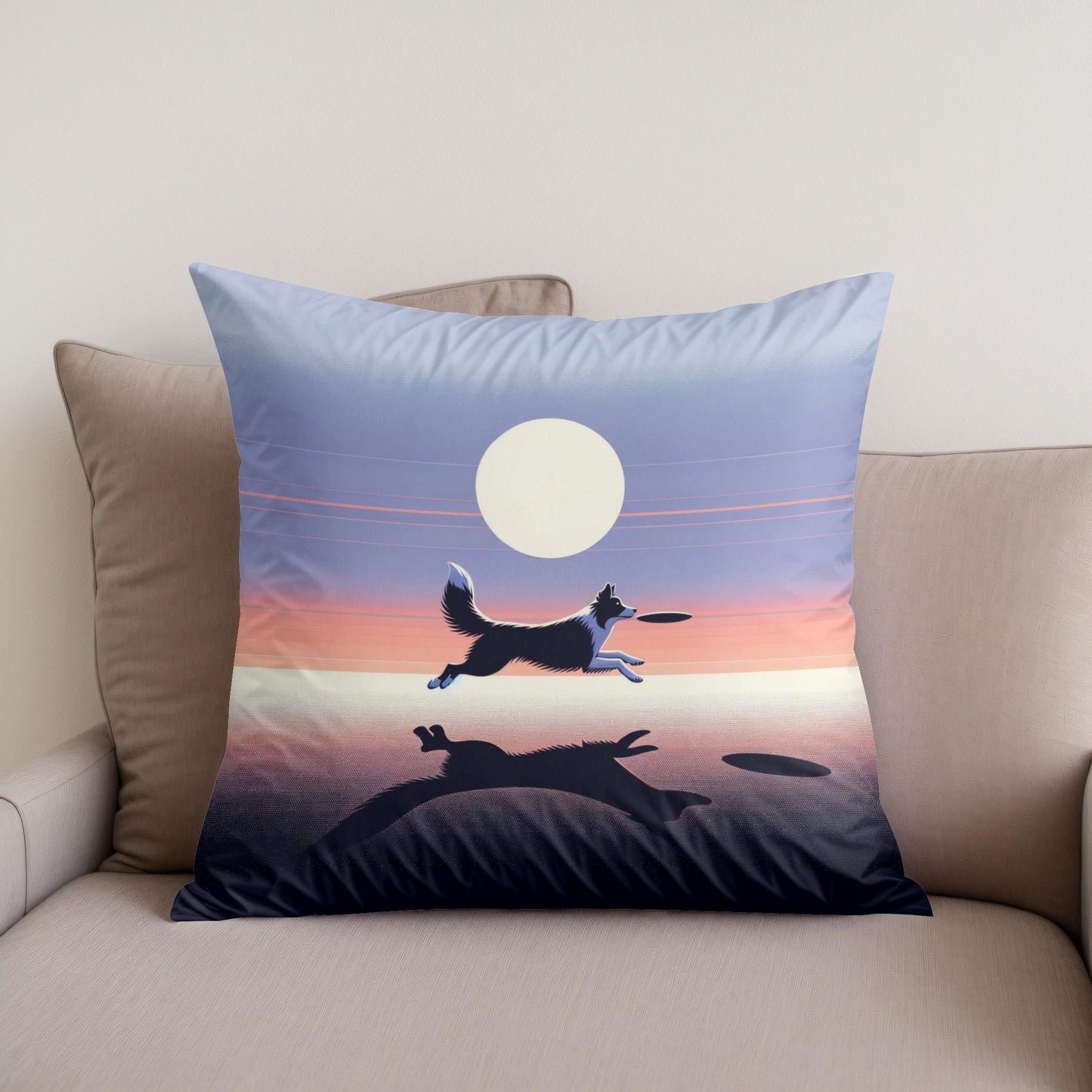 Twilight Leap Cotton Cushion