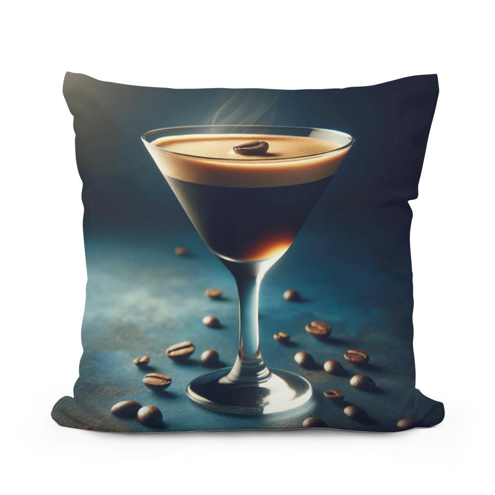 Midnight Espresso Cotton Cushion