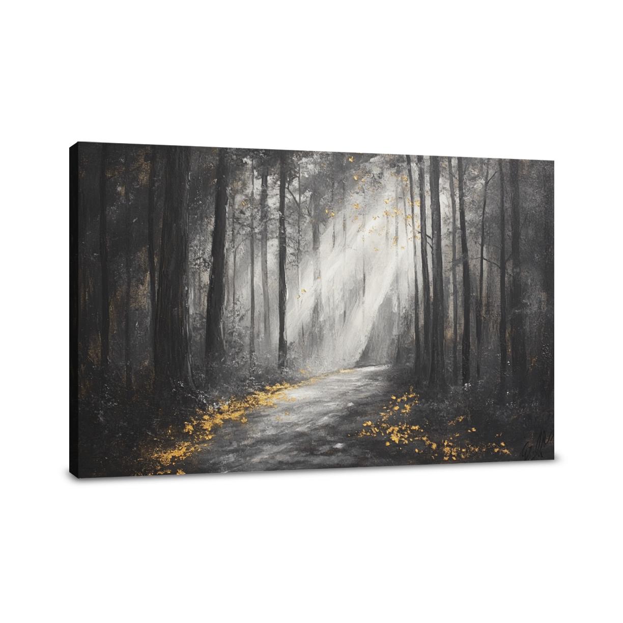 Golden Whisper Canvas