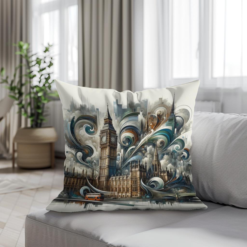 Timeless London Cotton Cushion