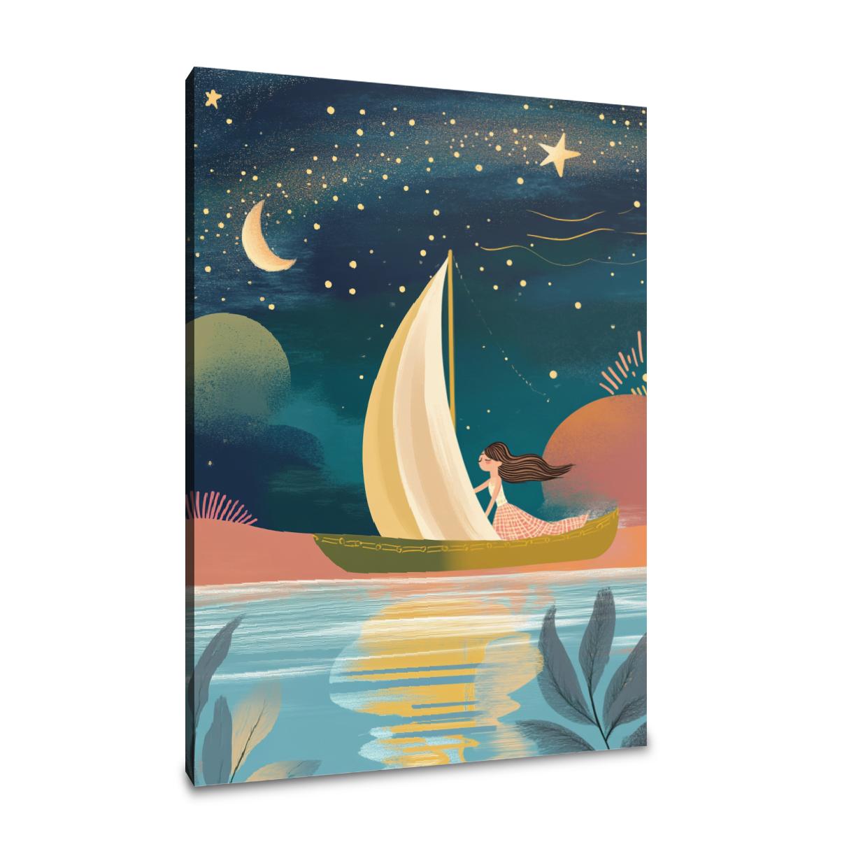 Milky River Dream Canvas