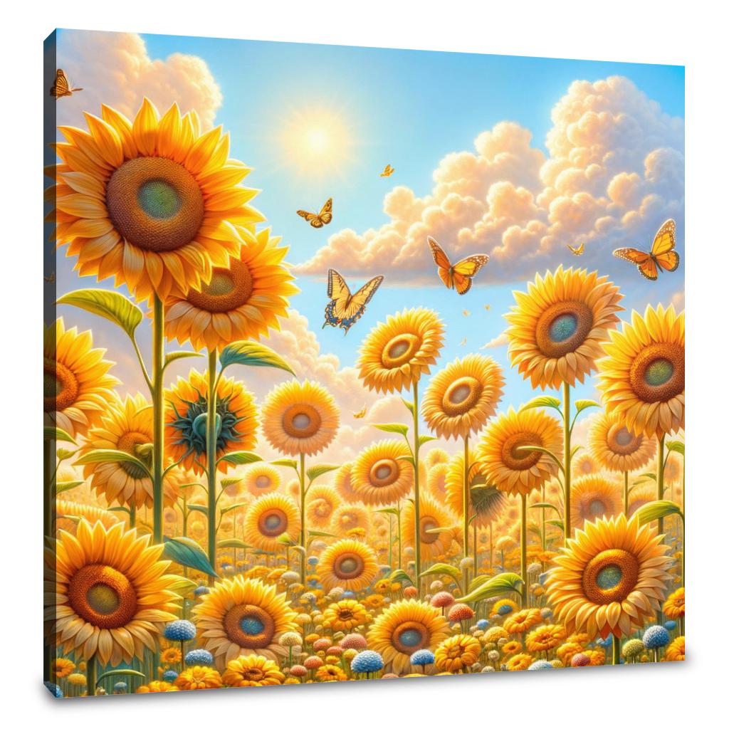 Sunflower Meadow Canvas