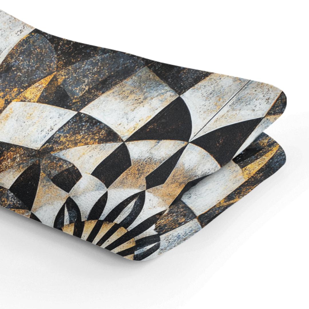 Golden Symmetry Meditation Blanket