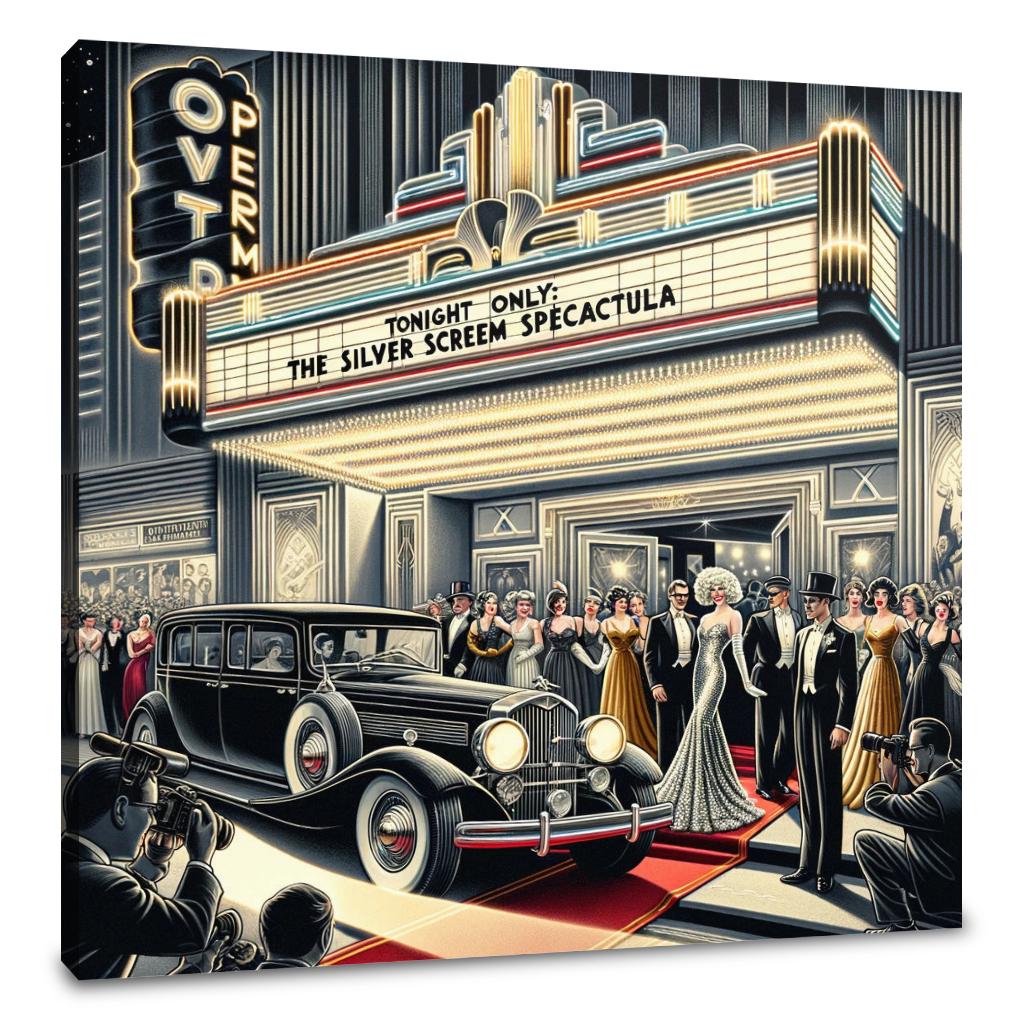 Glamour of the 1930s Canvas