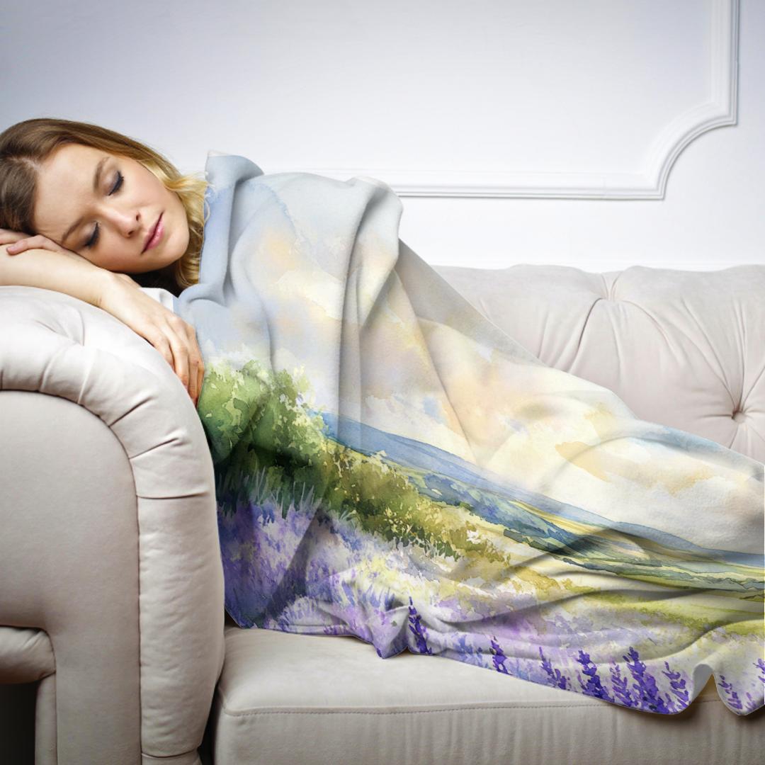 Lavender Dreams Blanket