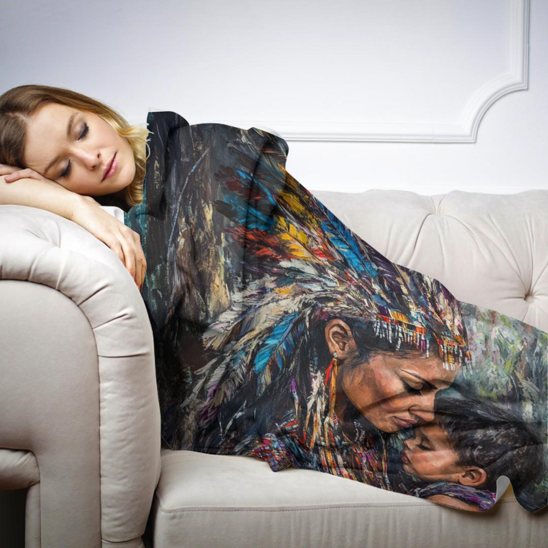 Tribal Motherhood Blanket