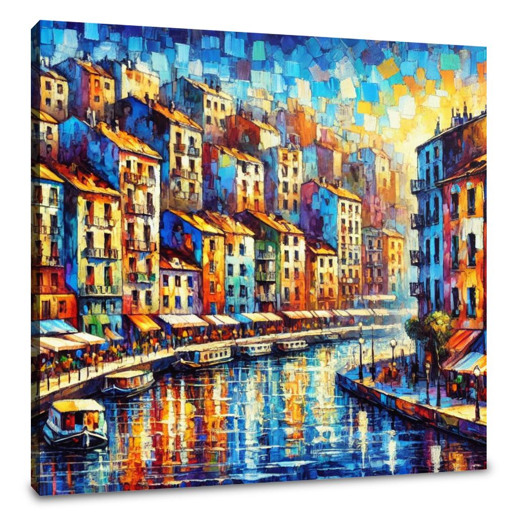 Riverfront Harmony Canvas