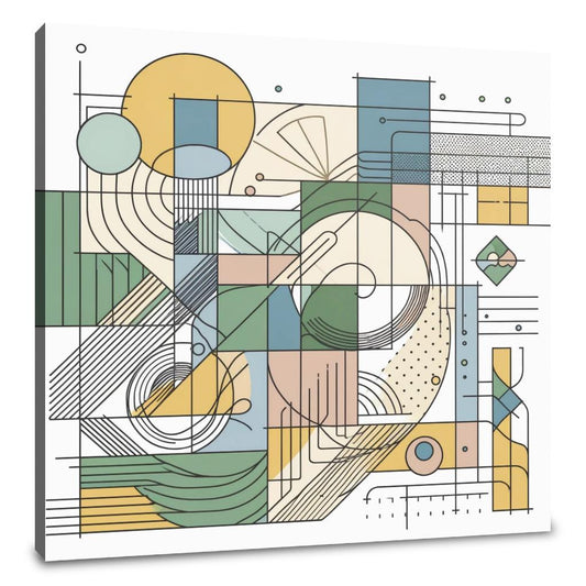 Harmonious Shapes Canvas