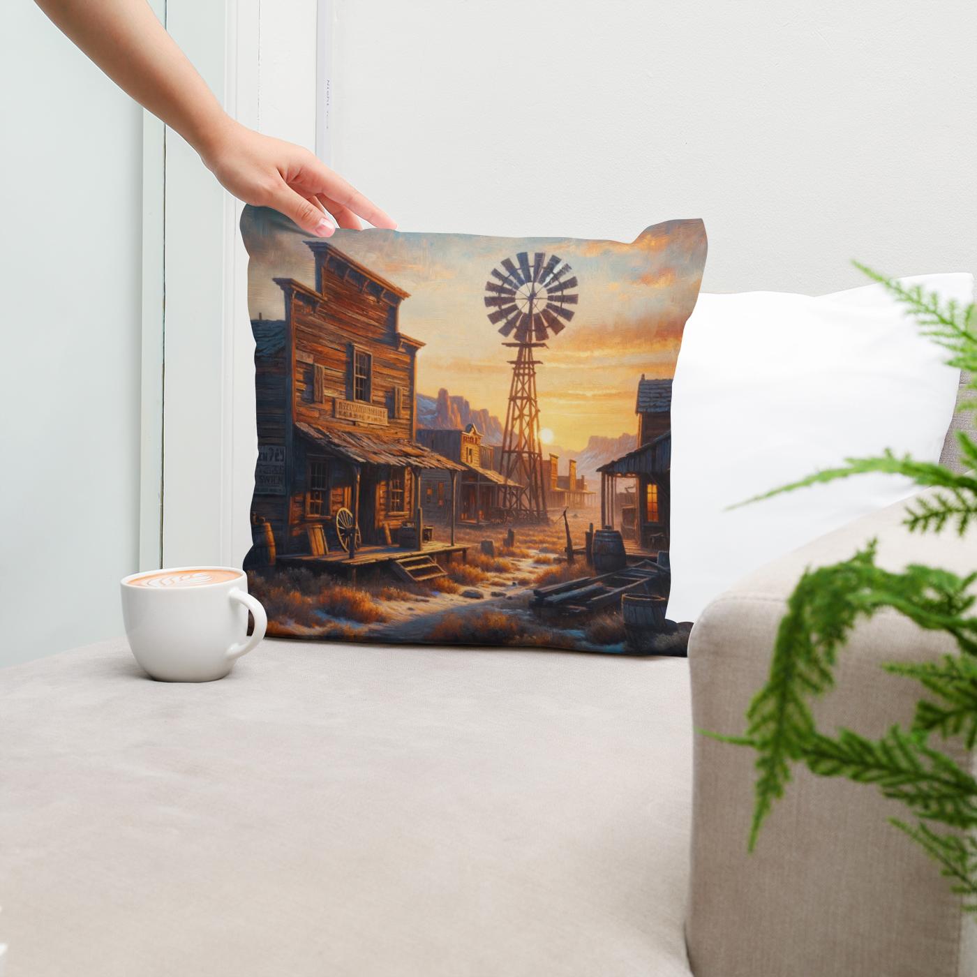 Forgotten Frontier Cotton Cushion