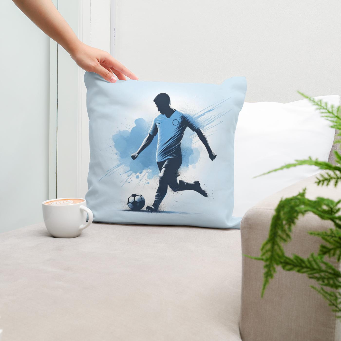 Manchester Sky Control Cotton Cushion