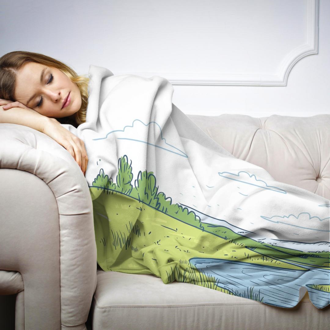 River's Whisper Blanket