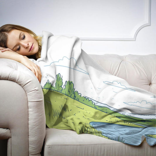 River's Whisper Blanket