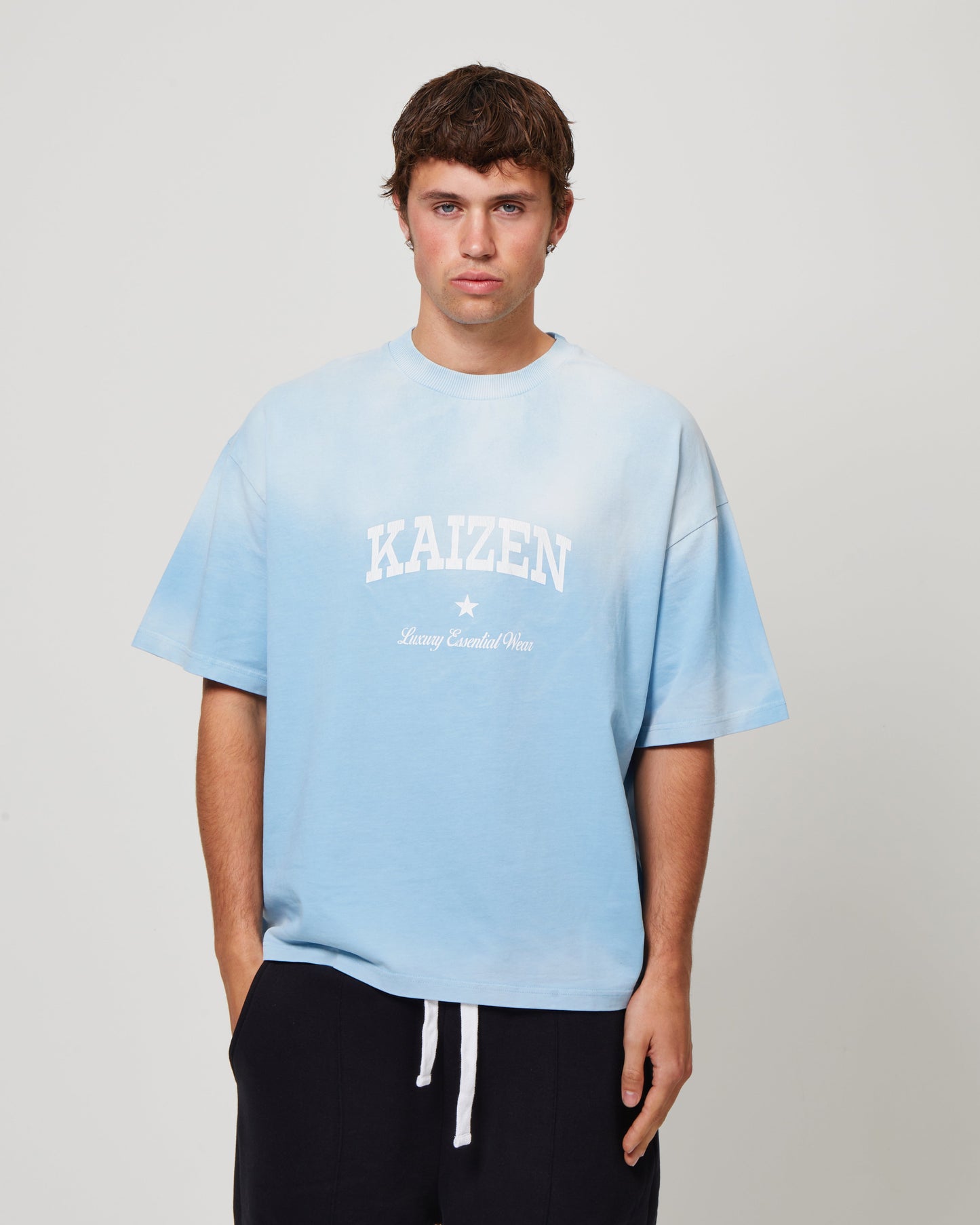 SUNFADED TEE BLUE