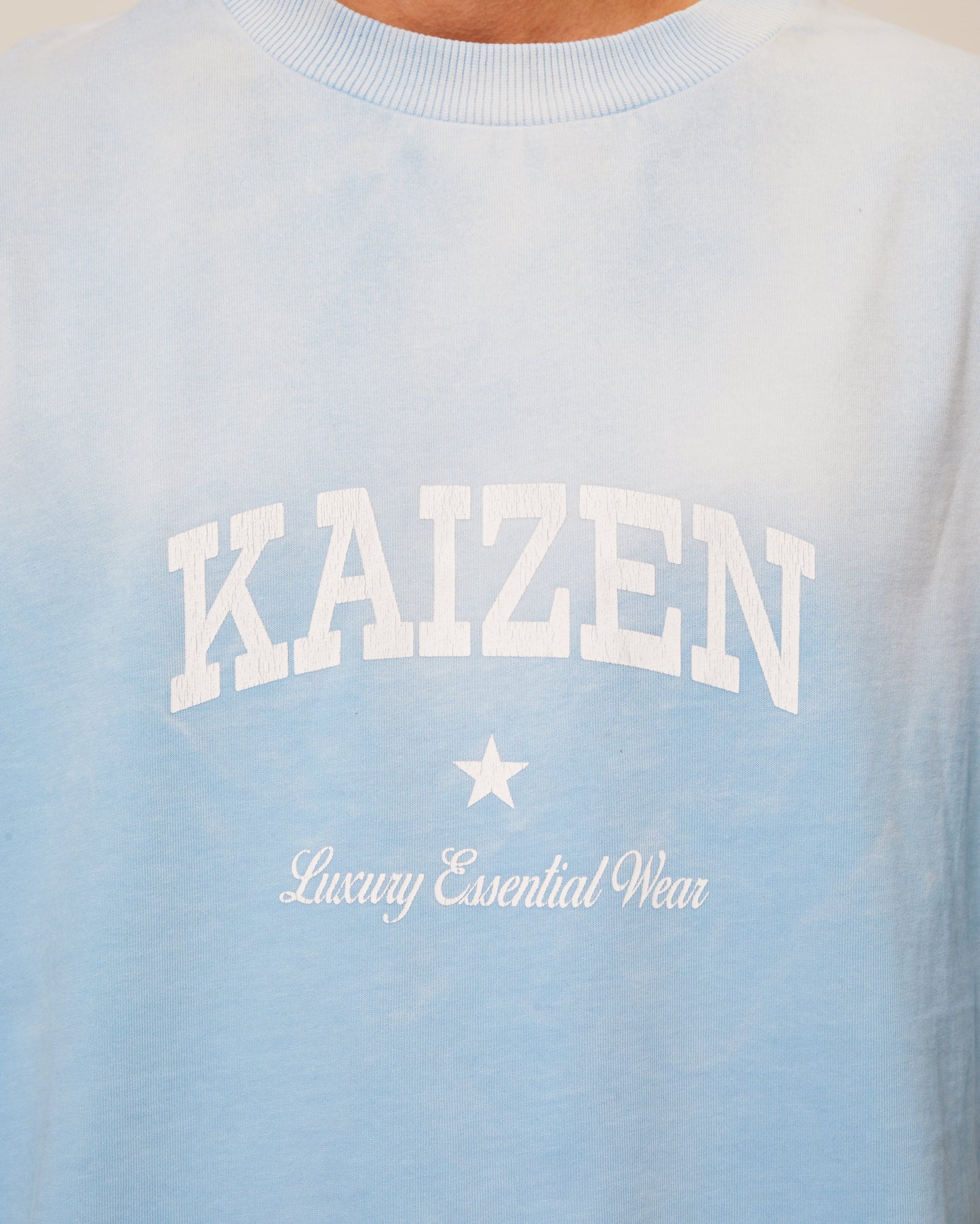 SUNFADED TEE BLUE