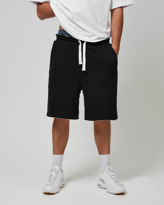 GREY/BLACK REVERSIBLE SHORTS