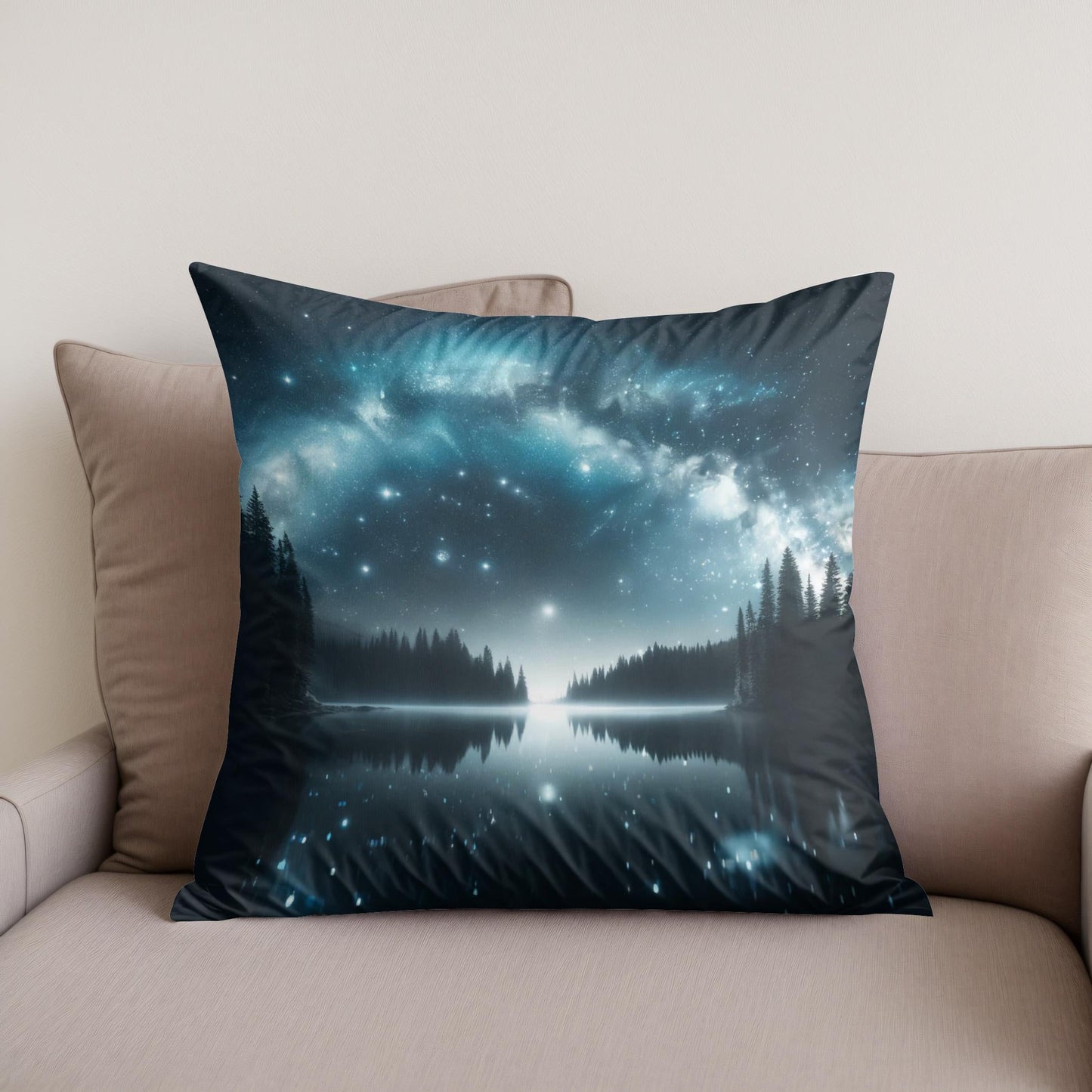 Stellar Reflections Cotton Cushion