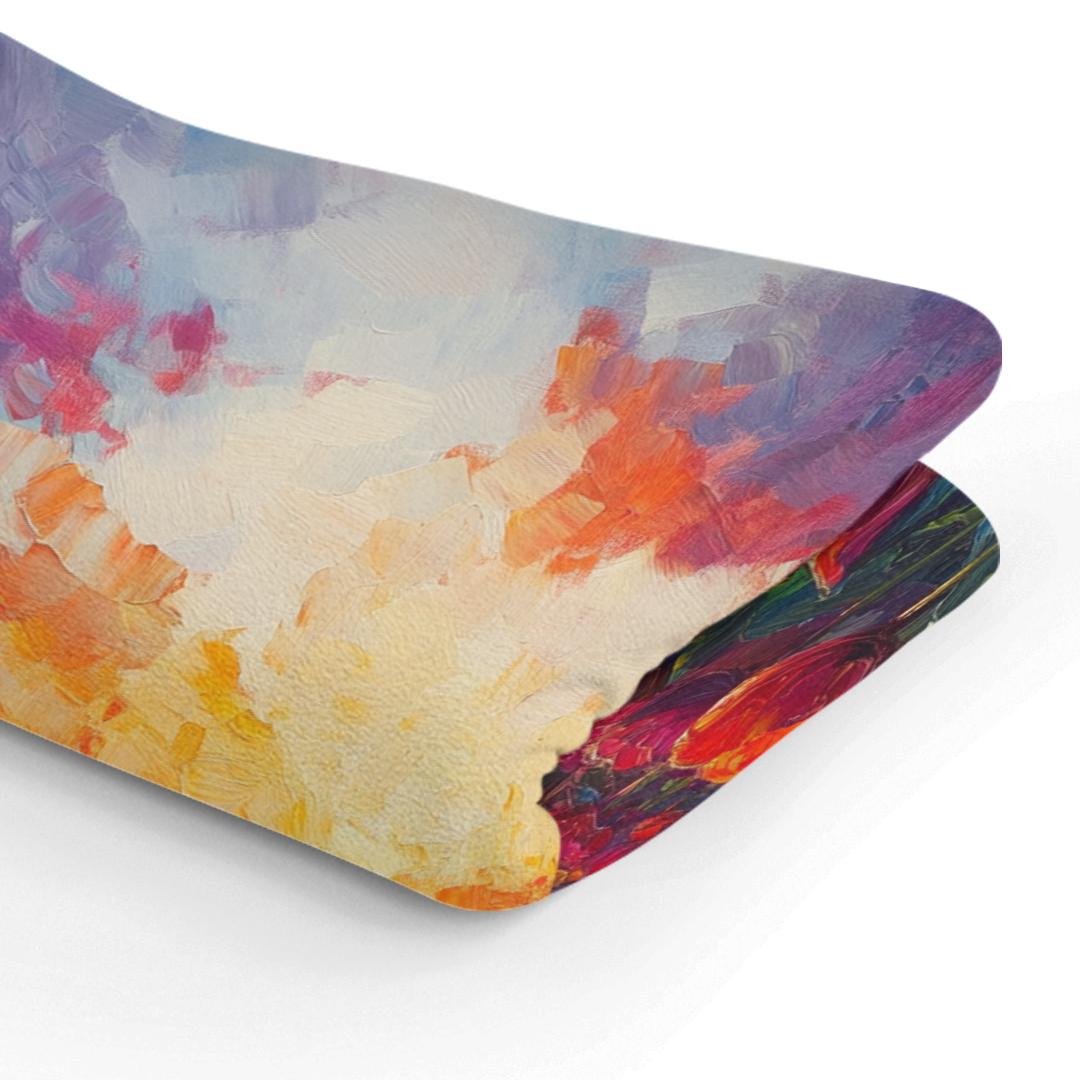 Sunset Tulip Blanket