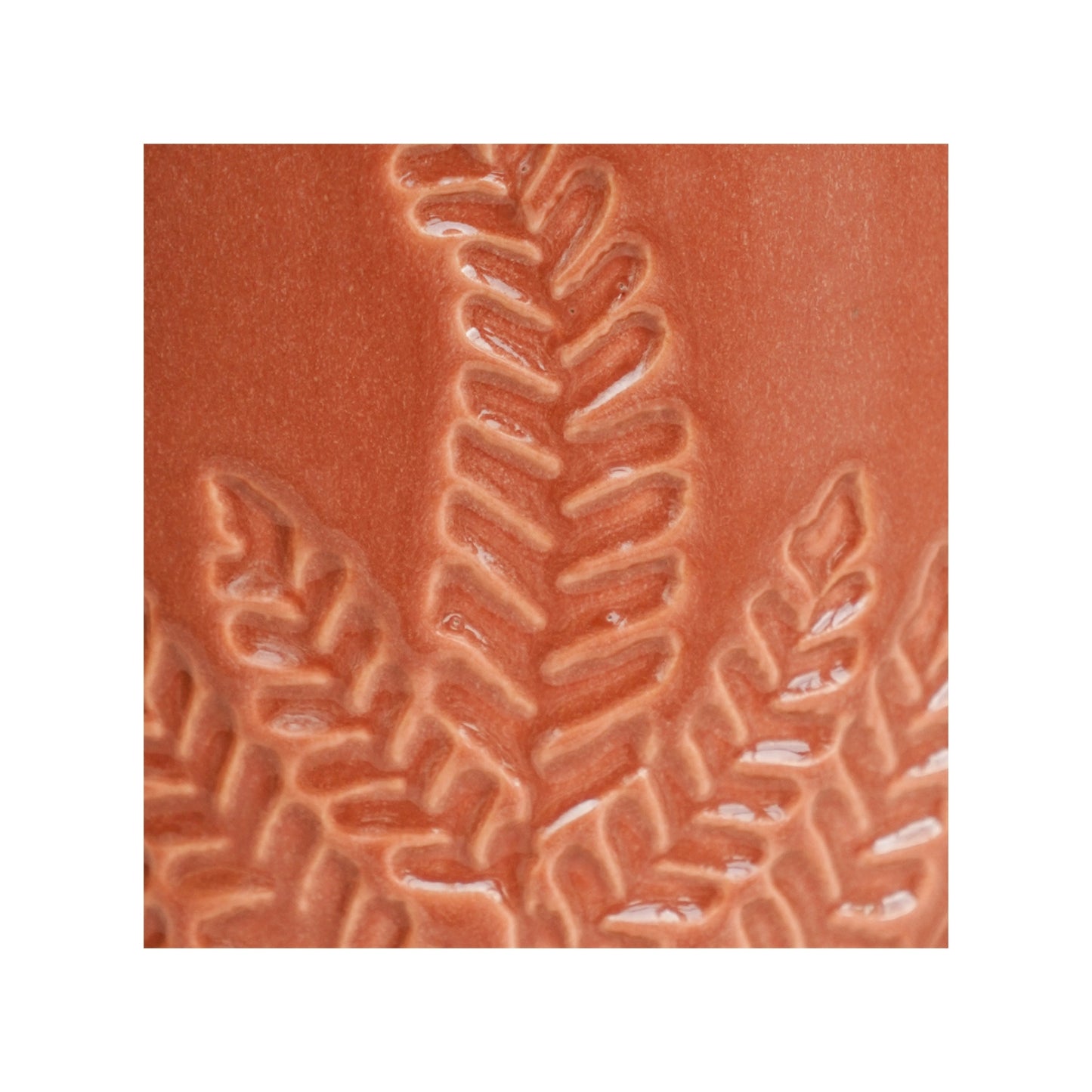 TheFoalyard Ivyline Kew Royal Botanic Gardens Embossed Fern Rust Planter