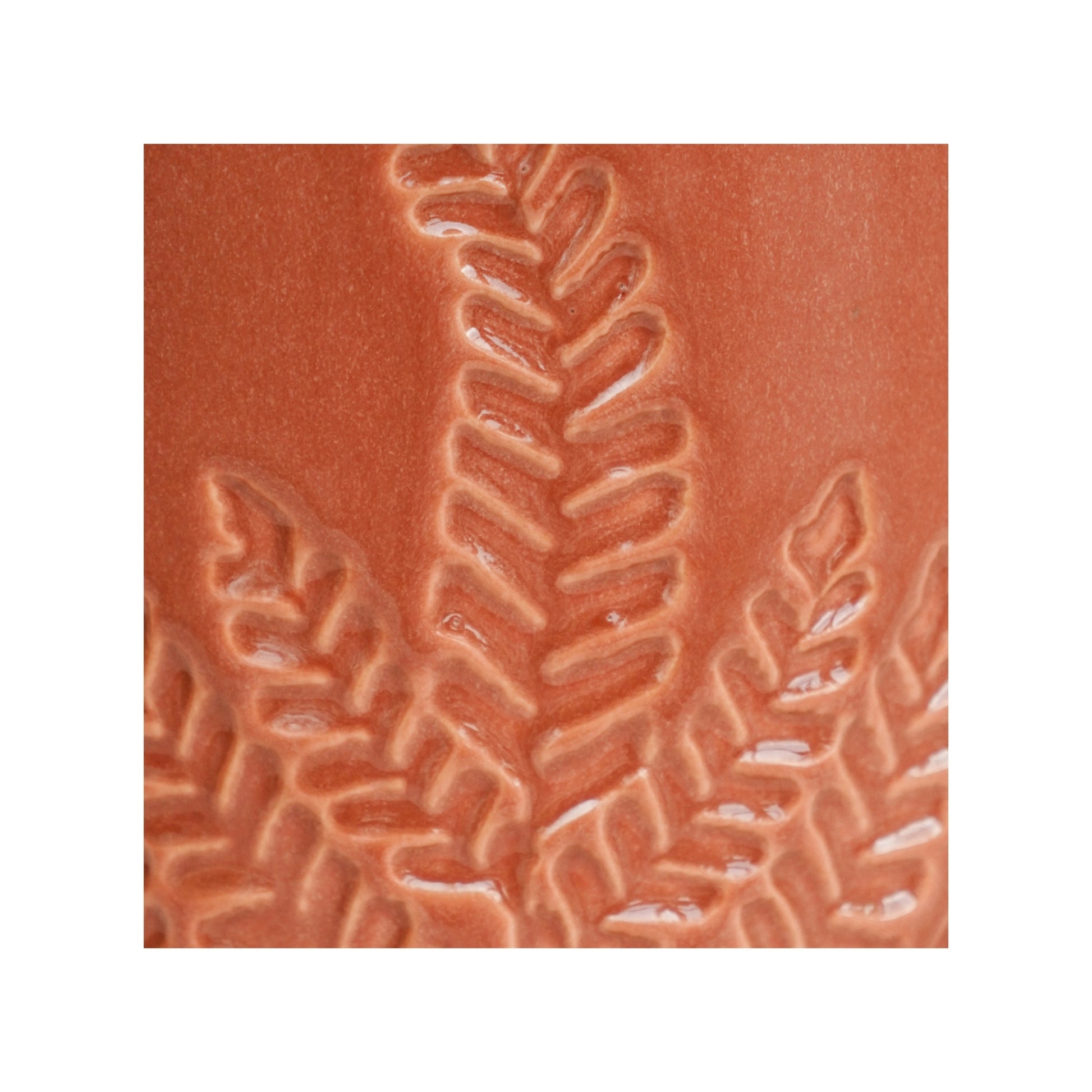 TheFoalyard Ivyline Kew Royal Botanic Gardens Embossed Fern Rust Planter